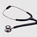 Neonatal Stethoscope - Professional Stainless Steel Stethoscope has non chill rims on bell and diaphragm, includes angled earpieces with screw-on soft and hard tip ear piece. See All King of Canes Products