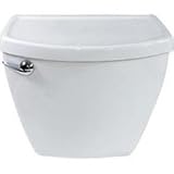 American Standard 4021.128.020 Cadet-3 FloWise Toilet Tank with Coupling Components and Trim, White (Tank Only)