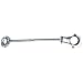 Alu Domstrebe, passend f�r VW Golf 1 + Cabrio (alle Modelle au�er 16V). Montageort: Vorne oben.