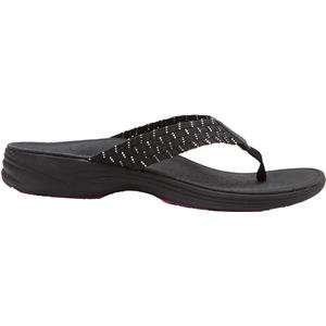 Vionic Women's Hazel Arch Support Thong Sandal Black 9 M US