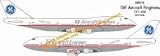Dragon Wings GE Aircraft Engines 747-100 "Flight Test" w/GP7200 A380 engine