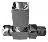 Ergonomic Designs Square Radiator Valves - Straight