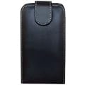 Flip Leather Case Pouch For Samsung Star 3 Tocco Lite 2 GT S5220 Black Magnetic Cover