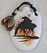 Hand Painted Southwestern Christmas Ornament