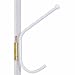 Household Essentials H5201 Hinge-It Spacemaker Double Hook, White