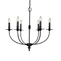 LAMPS BEAUTIFUL Colonial Lamps, Hartford Six Light Chandelier by Landmark Lighting--Excellent Customer Service--See our feedback