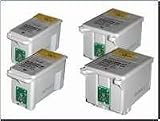 Compatible Epson T017201 & T018201 Multi 4-Pack: 2 Black & 2 Color Ink Cartridges
