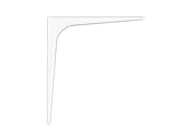 ランプ印鋼製棚受ＴＴＫ－４５０Ｗ　　スガツネ工業