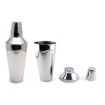 3 Piece Cocktail Shaker - Stainless Steel - 28 oz $11.95