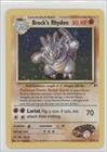 Pokemon - Brock's Rhydon (Pokemon TCG Card) 1999 Pokemon Gym Heroes Booster Pack [Base] Unlimited #2