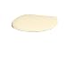 American Standard 5385.010.021 Baby Devoro Toilet Seat with Cover, Bone