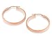 9ct Rose Gold Hoop Earrings