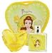BEAUTY & THE BEAST by Disney PRINCESS BELLE EDT SPRAY 2.5 OZ & BUBBLE BATH 6.8 OZ & TIN LUNCH CAN