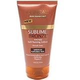 Loreal Sublime Bronze Tinted Self Tanning Body Lotion Streak Free, Medium Natural Tan - 5 Oz