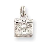 Sterling Silver Cross Prayer Box Charm
