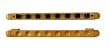 8 Cue Stick Pool Table Billiard Wall Rack, Oak Finish