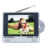 August DA104CD(B) 10.4" Freeview/Analogue LCD TV & DVD Player with Built-in Rechargeable Battery (As Seen on Channel 5 Gadgets Show 12/11/07)