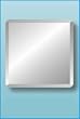 36" Square Frameless Mirror