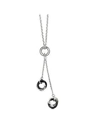 Ceramic Couture™ & Stainless Steel Necklace Pendant
