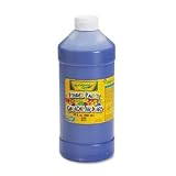 Crayola Washable Finger Paint - Blue (32 oz. Plastic Jar)