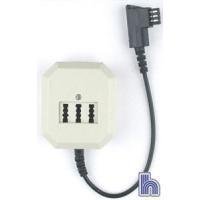 Helos Adapter TAE F Stecker/NFN und 6P4C Buchse, 0,1 mit kurzem Verbindungskabel Preisvergleich