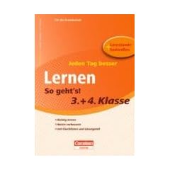 Jeden Tag besser. Mit Erfolg lernen 3./4. Schuljahr: Test- und �bungsheft mit Lernplan und Lernstandskontrollen