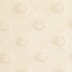 Minky Dot Contour Changing Pad Cover Ecru