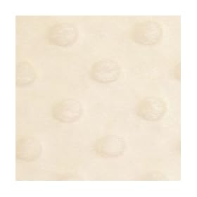 Minky Dot Contour Changing Pad Cover Ecru