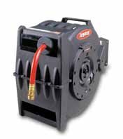 Levelwind 5/8 x 50' retractable hot water hose reel