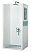 Haws 8605WC White Barrier-free, booth enclosed combination shower and eye/face wash with AXION MSR- eye/face wash and shower head. 8605WC