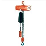 CM Valuestar Electric Chain Hoist, Single Phase, Hook Mount, 1/2 Ton Capacity, 10 Lift, 16 fpm Max Lift Speed, 1" Hook Opening, 115V