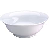 Porcelain Whiteware Crockery Set - Salad Bowl - 20cm 8 (Box 6)
