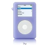 Gelz Silicone Case for iPod (4th Gen/Photo) in Sky