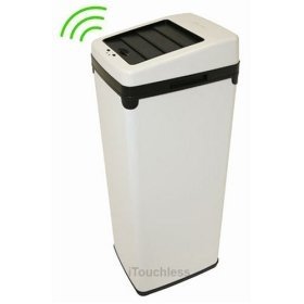 iTouchless Fly Automatic Trashcan SX - White (13 gal.)