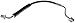 Dorman H622048 Front Passenger Side Brake Hydraulic Hose for Select Ford/Lincoln Models