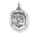 Sterling Silver St.Michael Badge Medal Charm