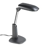 3M  Polarizing Task Light TL100C, 8.19 inches x 8 inches x 21 inches, Charcoal