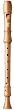 Hohner 9574 Concert Pearwood 3-Piece Alto Recorder