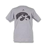 Iowa Hawkeyes Adidas Youth T-shirts - Distressed Logo