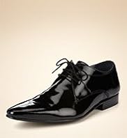Limited Collection Leather Pointed Toe Lace Up Dress Shoes