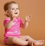 Code V Infant Camouflage Lap Shoulder Creeper