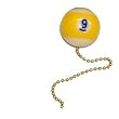 9 Ball Ceiling Fan / Light Pull Chain - Billiards > Accessories