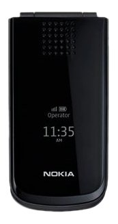 Nokia - 2720 Fold - Téléphone portable - Ecran 1,8 - Bluetooth - Appareil photo 1,3 Mpix - mp3 - Radio FM - Noir