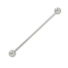 Industrial Barbell Surgical Steel - 16 Gauge - 1.5 inch
