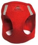 American River Ultra Choke-Free Harness (Red, X Small (Chest 11"-13" Weight 3-6 Lbs))