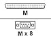 Electronics : Chase Research ULTRAPORT DB9M CONNECTOR BOX ( 04001860 )