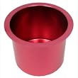 Jumbo Aluminum RED Poker Table Cup Holder - Casino Supplies > Tables > Table Accessories