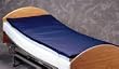 ^MEDCREST GEL FOAM OVERLAY 34X76X3.5 WAREA). GENTLE CONVOLUTED FOAM TOPPER. DARK BLUE NYLEXLIGHT BLU