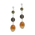 Earth Hues Dangle Earrings