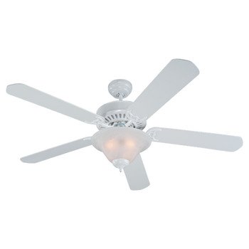 Monte Carlo 5QP52WHD L Quality Pro Deluxe 52 Inch 5 Blade Ceiling Fan with Light Kit, White Finish 21U6WwkANVL Monte Carlo 5QP52WHD L Quality Pro Deluxe 52 Inch 5 Blade Ceiling Fan with Light Kit, White Finish